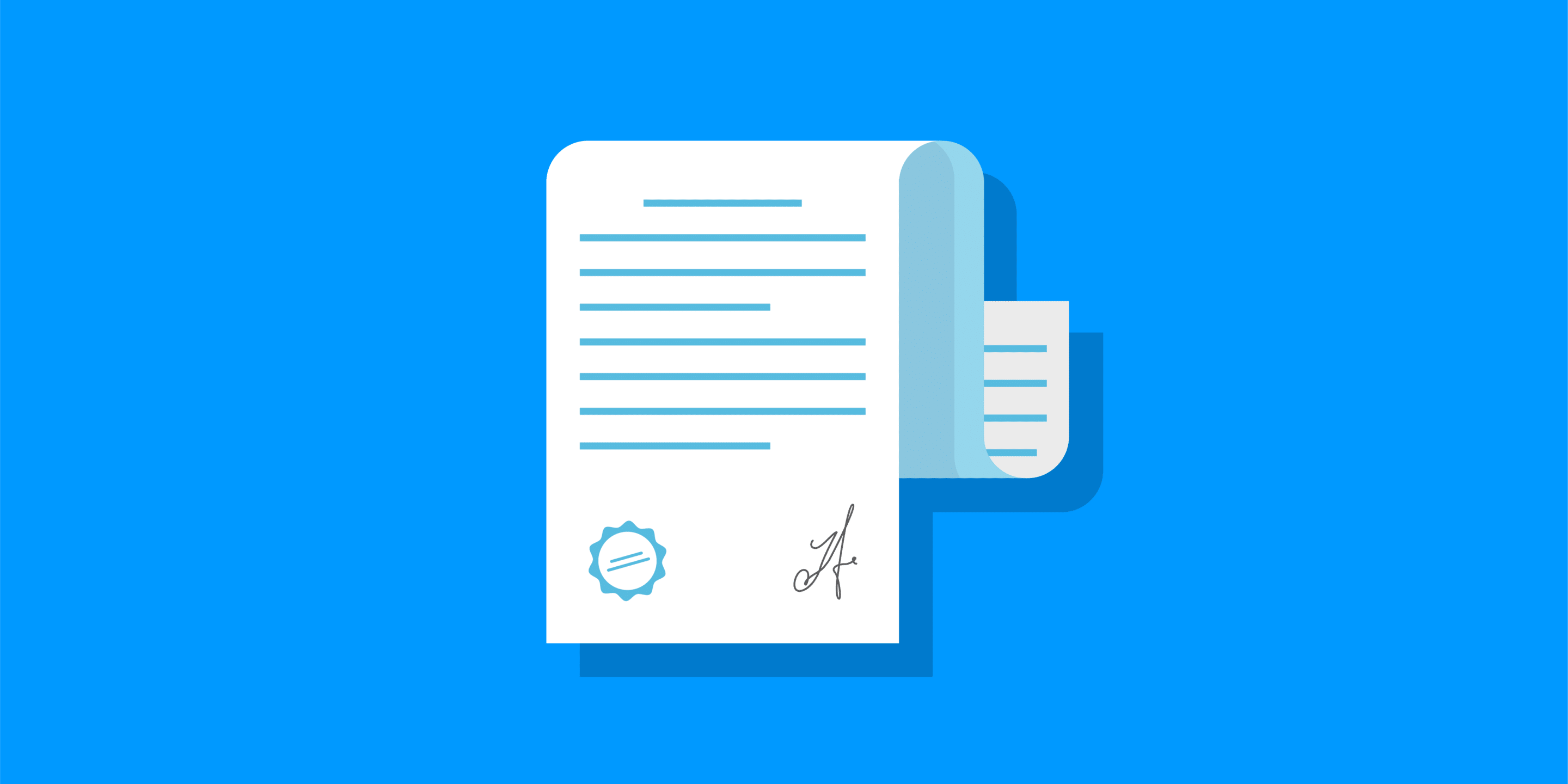 Graphic of a legal document